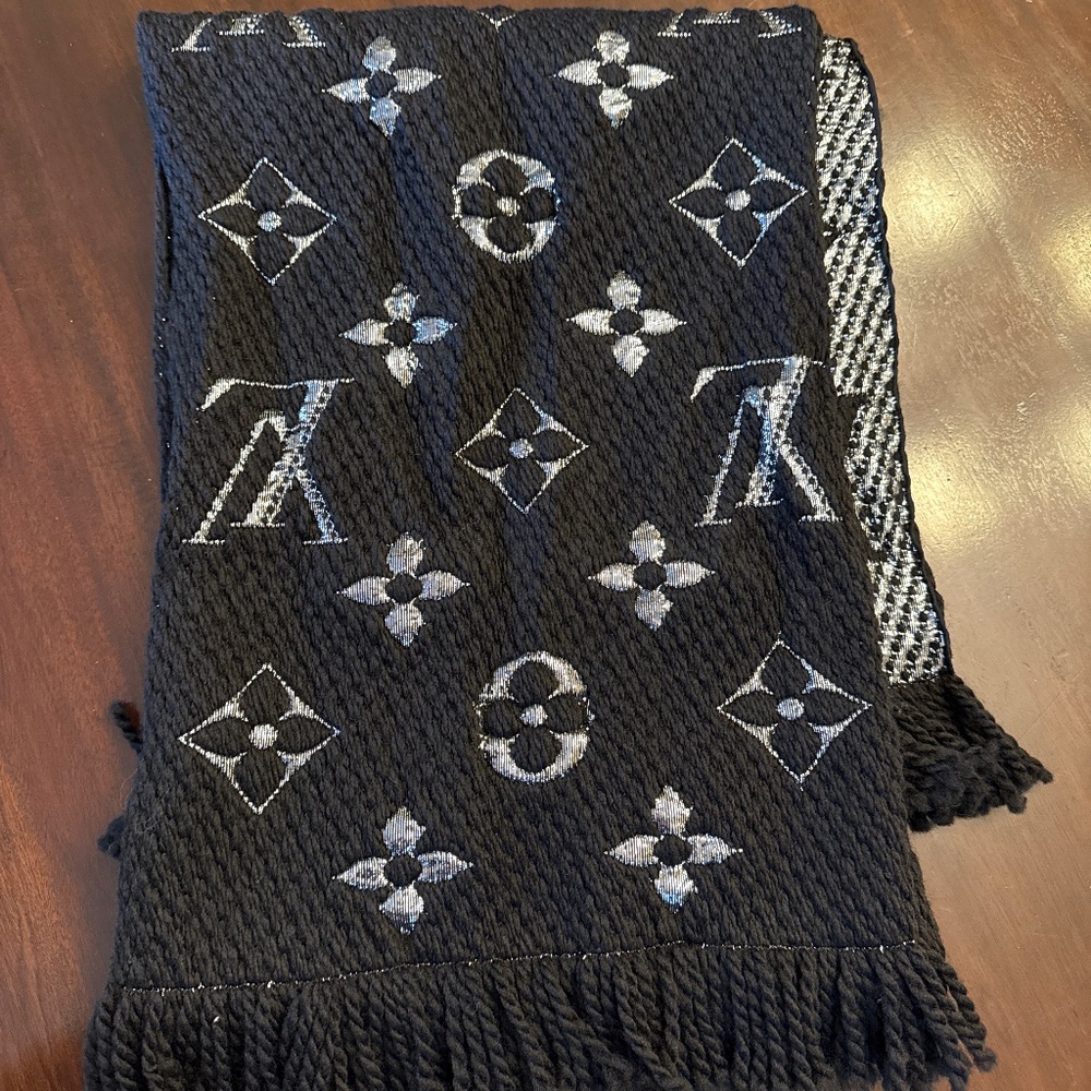 Louis Vuitton monogrammed scarf